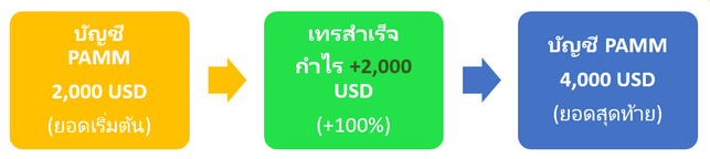 กำไรบัญชี PAMM